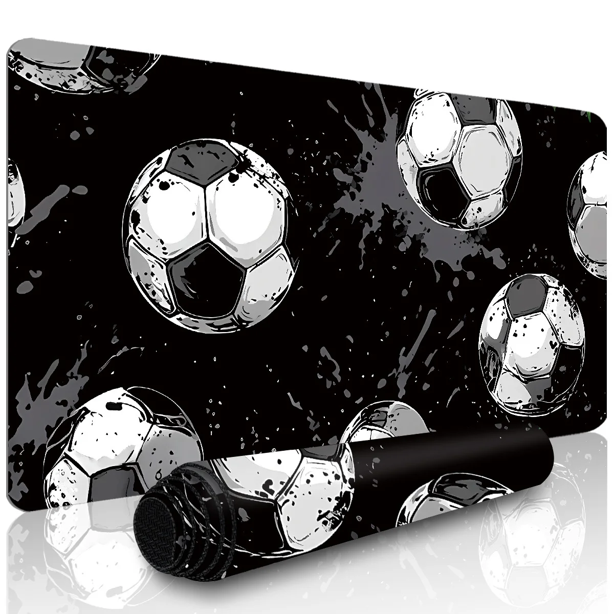 

Gaming mousepad features a football a durable and anti-slip with HD printing, making it suitable for football enthusiasts