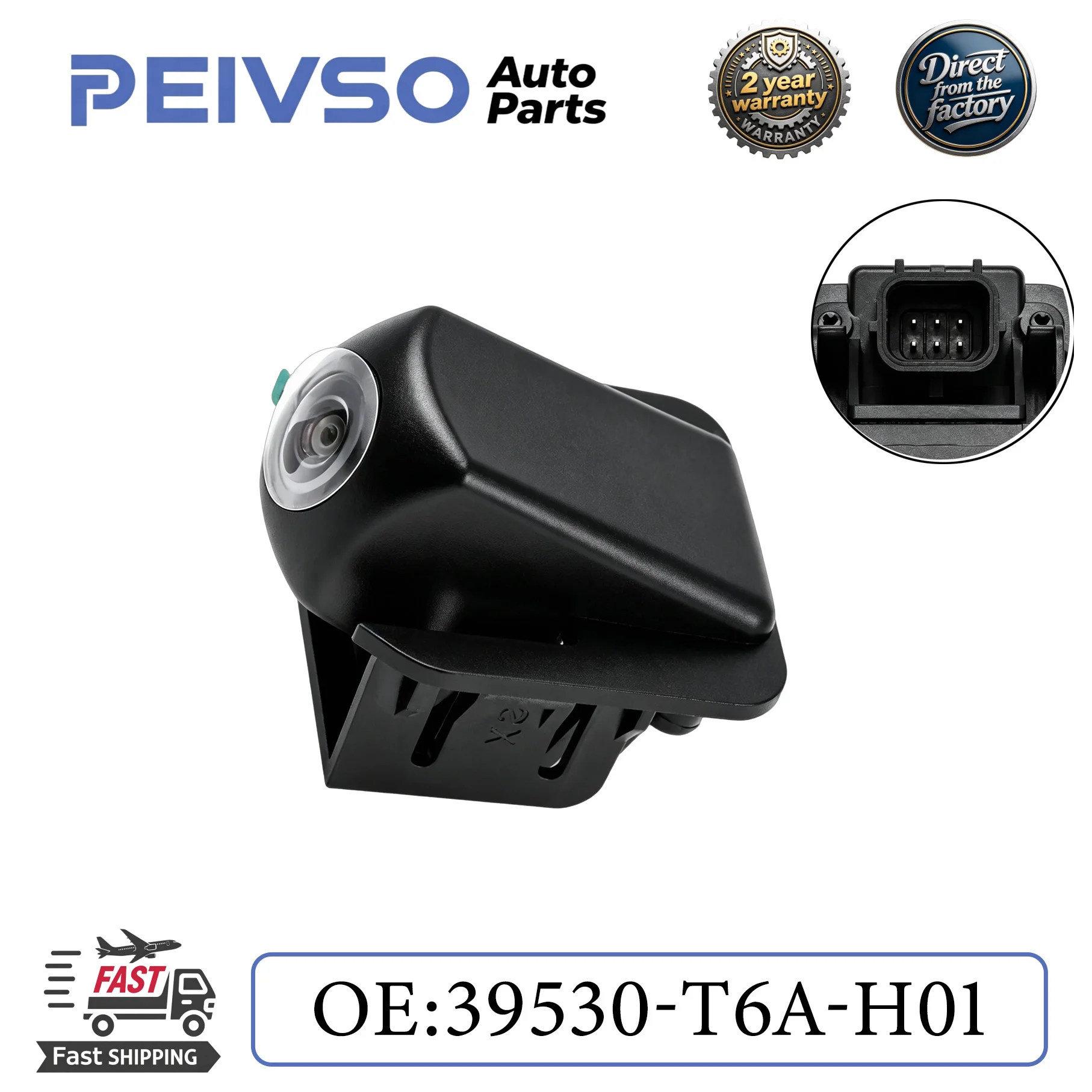 PEIVSO New High Quality Rear View Backup Parking Camera 39530-T6A-H01 39530T6AH01 For Honda Odyssey Hybrid 2022-2025