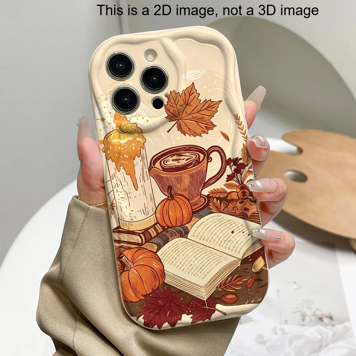 2D Flat Pumpkin Retro Fall Aesthetic Phone Case for Samsung Galaxy S26 S25 S24 S23 5G FE Plus Ultra A17 A57 A37 A07 A55 15 Cover