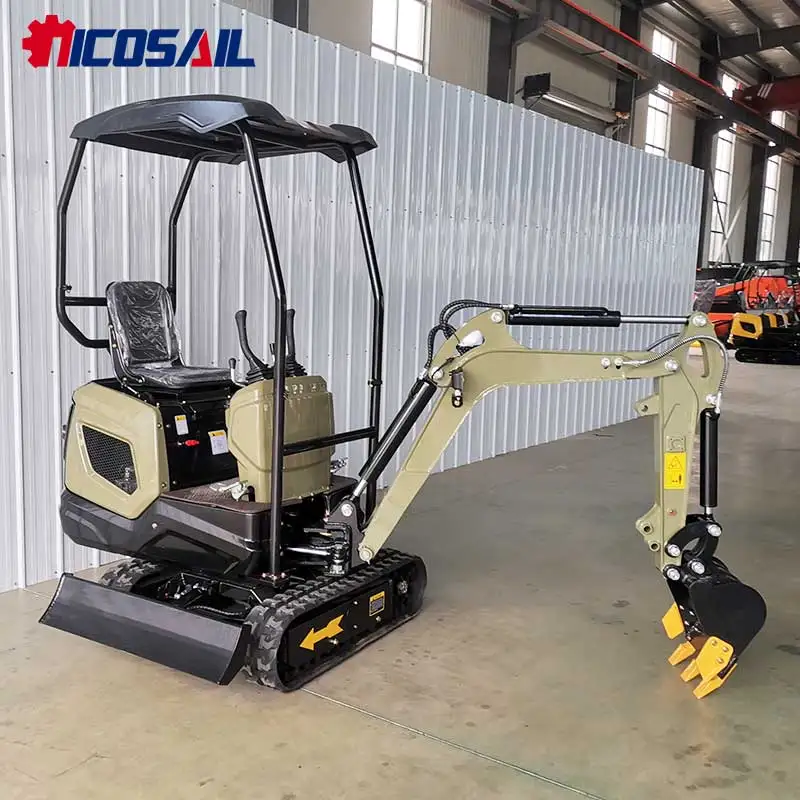 EUR5 Approved Multi-Functional Mini Excavator - Hydraulic for Construction, Farm & Ranch Work