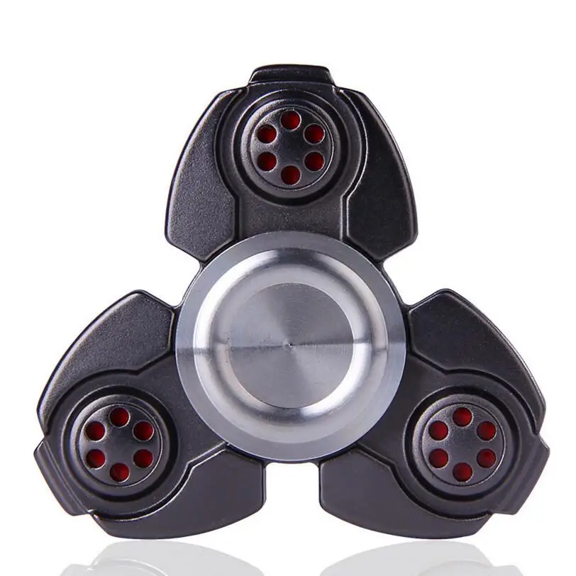 Finger Metal Triangle EDC Gyro Wind Fidget Hand Spinner CKF Captain for Anti-Anxiety Stress Relieve Adult Toy Gift Fast Spearing