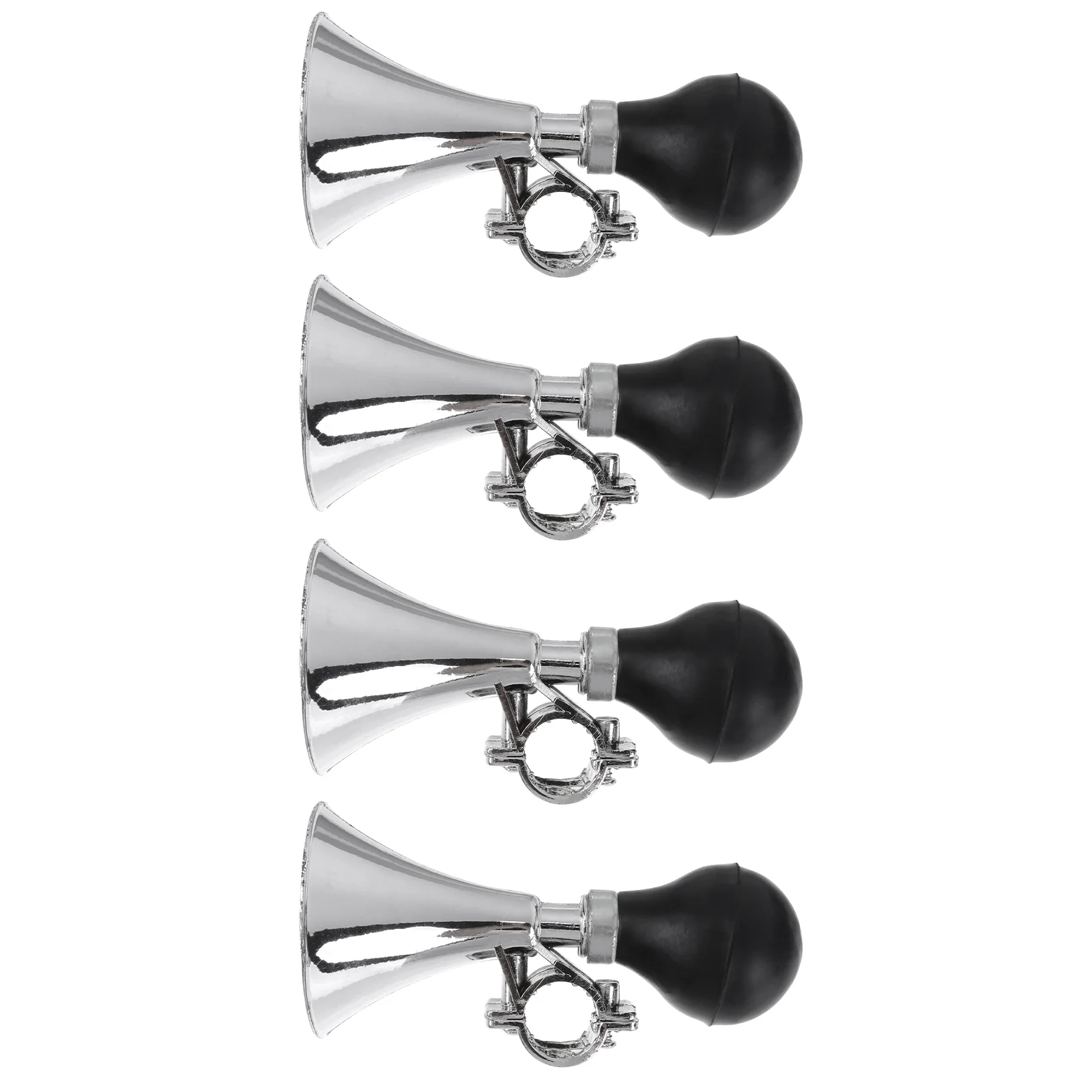 

4 Pcs Bicycle Horn Bike Air Pressure for Car Accessories Replace Handlebar Horns