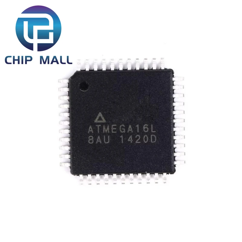 ATMEGA16L-8AU Chip 8-Bit 16K Flash Memory Microcontroller TQFP-44 Original New Stock