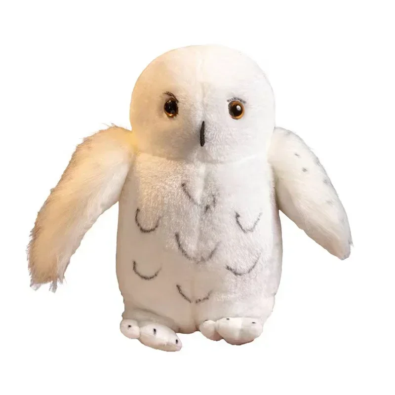 Hedwig Gufo Peluche Bambola Harries Potters Elfo magico Animali Periferiche di film Peluche Ornamenti carini Regali di compleanno per bambini