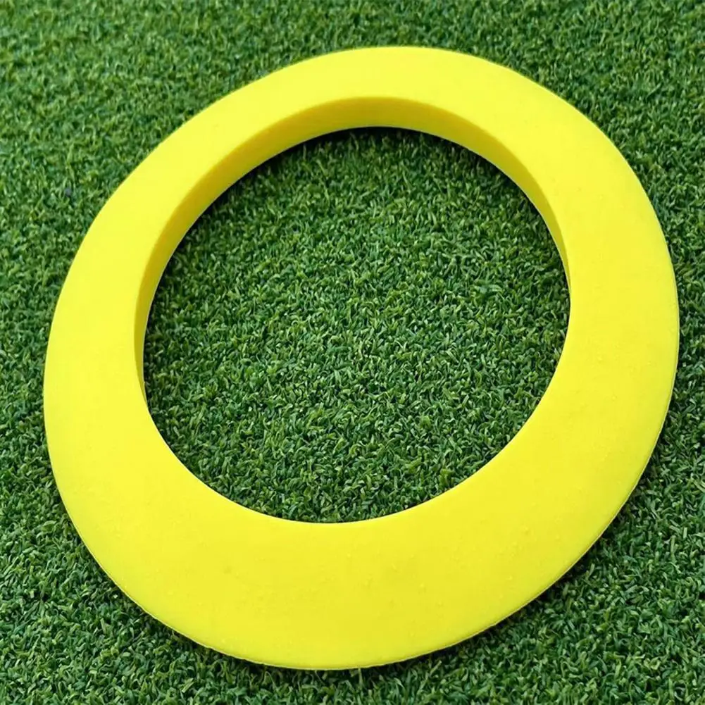 Silicone Golf Putting Ring Indoor Outdoor All-Direction Practice Golf Hole Putting Cup Putting Accuracy Trainer Training Aid New