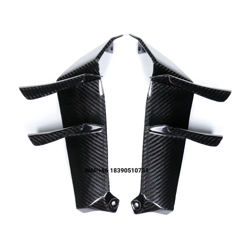 100% 3K Dry Carbon Fiber Motorcycle Winglets for MT09 FZ09 2025