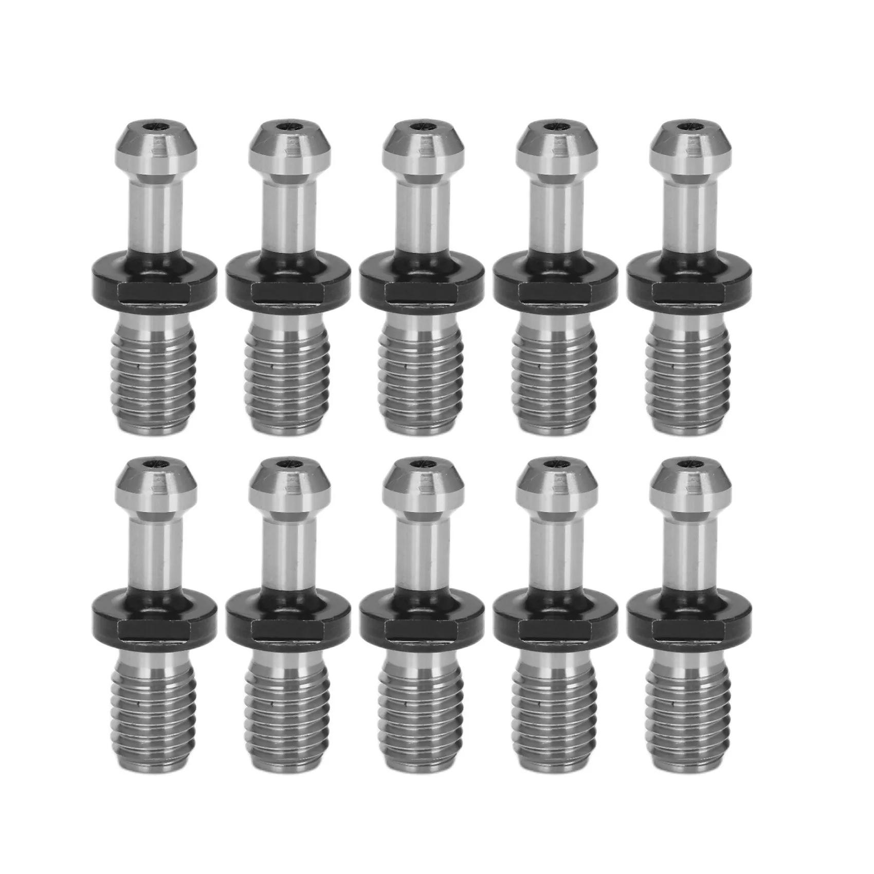 abcd-10個入り-cat40-45度プルスタッド固定ノブ-haas-cat-40-cncツールホルダー用-cnc旋盤アクセサリー交換用