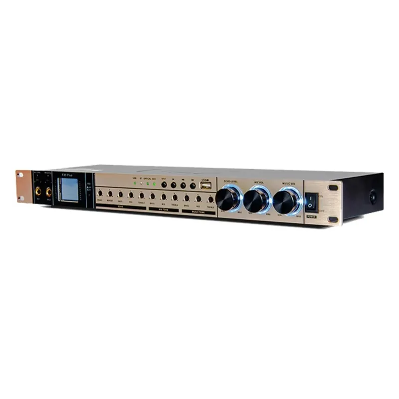 EIF FX9 Bluetoom Preamp Effector Audio Sound Processor Reverb Echo Mixer Built-In Effects Stereo for Stage