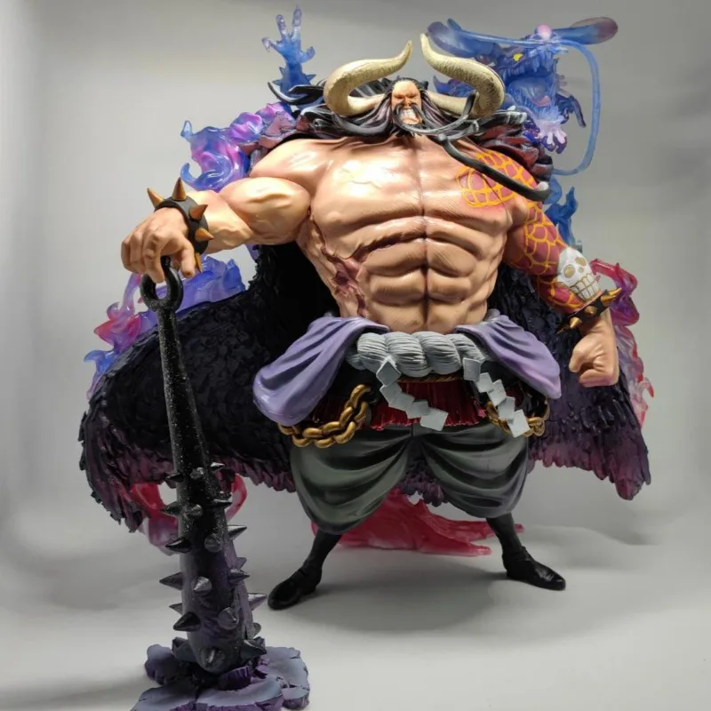 One Piece MAX Four Emperors Beast Kaido Super Large Statue Action Figurine Desk Collectible Anime Model Toys Figures Gift 36CM