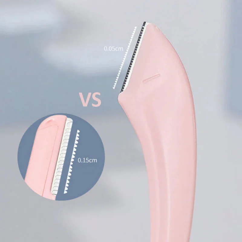 Augenbraue Trimmen Messer Gesicht Rasiermesser Für Frauen Professionelle Augenbraue Schere Mit Kamm Stirn Trimmer Schaber Zubehör