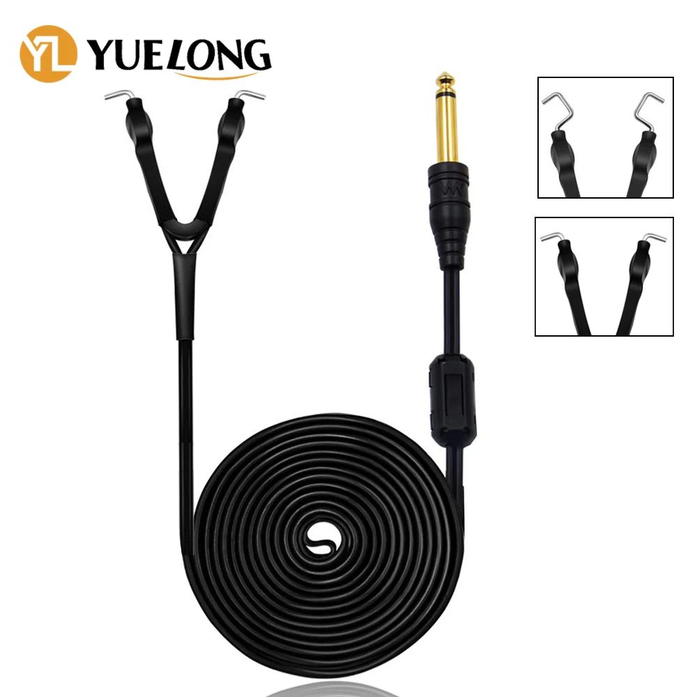 

YUELONG Tattoo Clip Cord 6 Feet 1.8M Soft Silicone Tattoo Power Clip Cords Pure Copper Enameled Wire for Tattoo Machine Cord