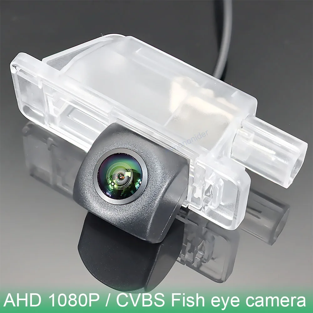 Cámara de visión trasera de coche para Renault Megane 4 IV Scenic 4 IV Espace V Clio V 2016 ~ 2020 AHD 1080P 170 °   Cámara de marcha atrás para estacionamiento FishEye