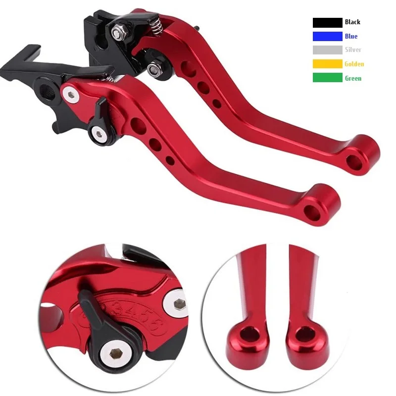 Uniwersalny dla YAMAHA Honda Suzuki CNC motocykl regulowane dźwignie sprzęgła hamulca motocykl dźwignia hamulca uchwyt uchwyty silnika