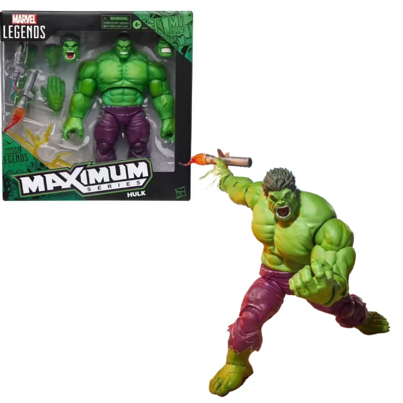 En Stock, Figuras de Acción de la Serie Marvel Legends de Hasbro, Modelo Maximum Hulk, Juguetes de Películas de Anime, Regalos y Pasatiempos
