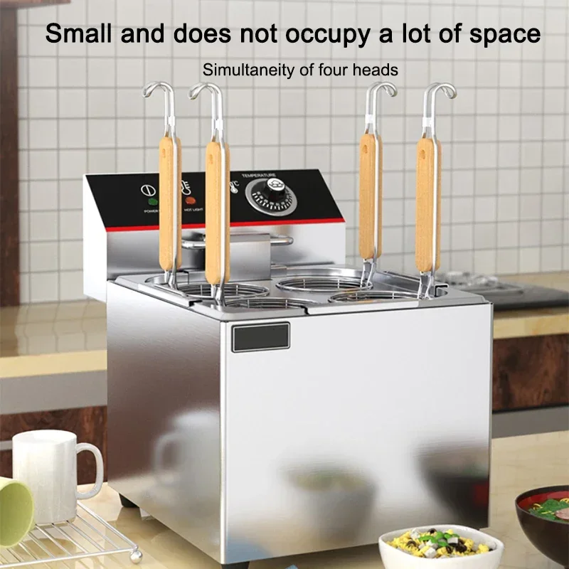 

Four-head cooking stove spicy hot soup boiling machine small multi-functional soup powder machine