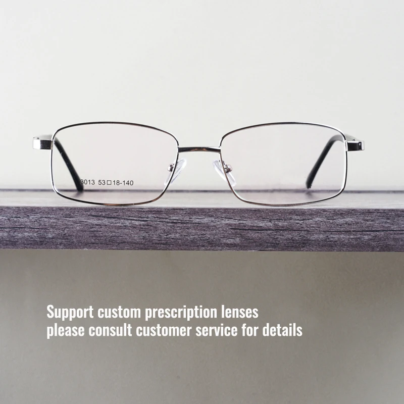 Toketorism Quality Men's Eyeglasses Vintage Prescription Glasses Women Rectangle Metal Spectacle Frames 3103