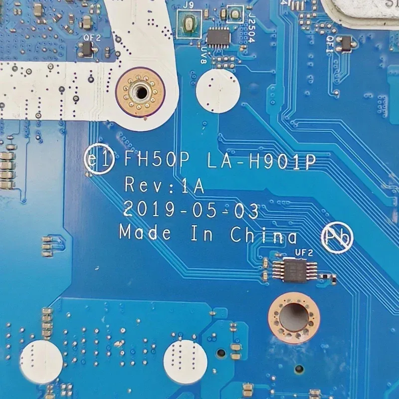 LA-H901P Per Acer Nitro AN515-43 Scheda Madre Del Computer Portatile FH50P R7-3750H R5-3550H CPU RX560X 4GB GPU Testato Al 100% Completamente Funzionante TAN