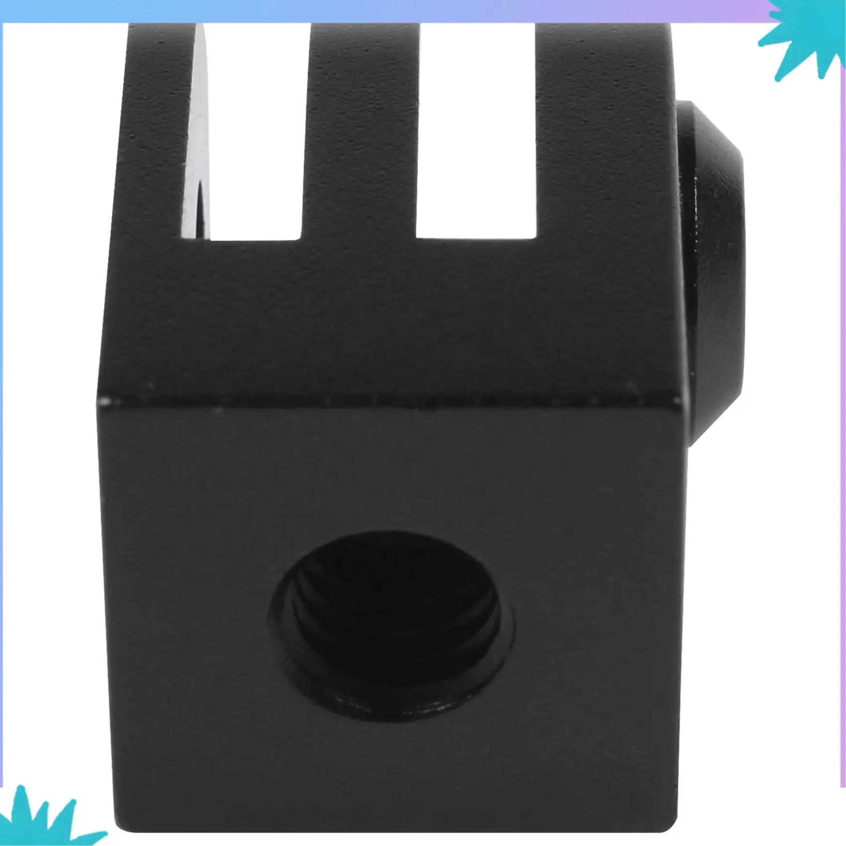 ABZW 2X Cnc سبائك الألومنيوم ترايبود صغير جبل الرياضة في الهواء الطلق كاميرا قاعدة محول لجميع 1/4 بوصة المسمار Monopod ملحق