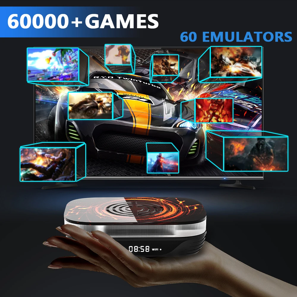 Game Card For Super Console X4 Plus Retro Video Game Console with 60000 Classic Game For PSP/PS1/DC/Sega Saturn/Mame Game Player