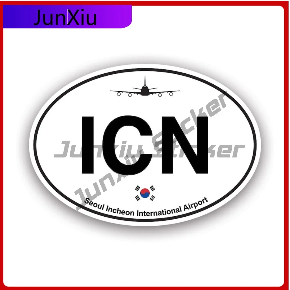 

Incheon Airport Euro Weather Resistant Fade Resistant Cartoon For Motorcycle Truck Car Body Self Adhesive Easy To Remove