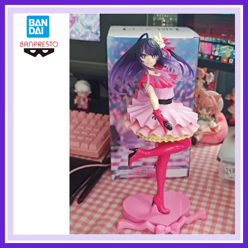 

Оригинальный новый Bandai Banpresto Oshi No Ko Espresto Excite Motions Ai Аниме Фигурки Модель Подарочное Украшение 25 см Игрушка