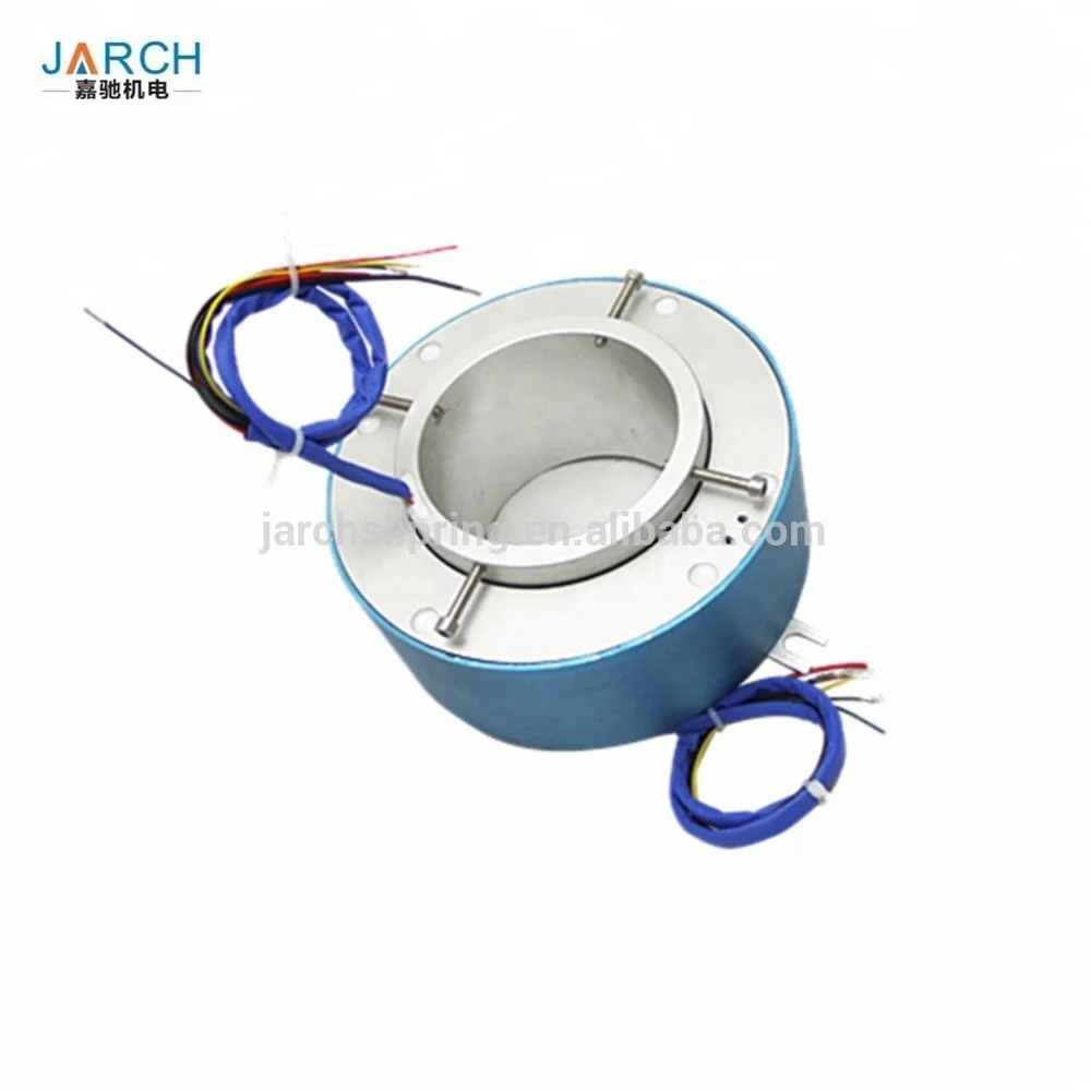 

100mm Conductors 380VAC 250Rpm Crane Through Bore Slip Rings