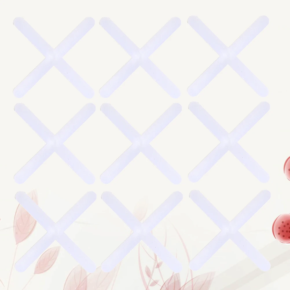 2000pcs Cross Glue Floor Tile Spacer Ceramic Tiler Grout Detachable White PE Material Construction Parts Building Tools