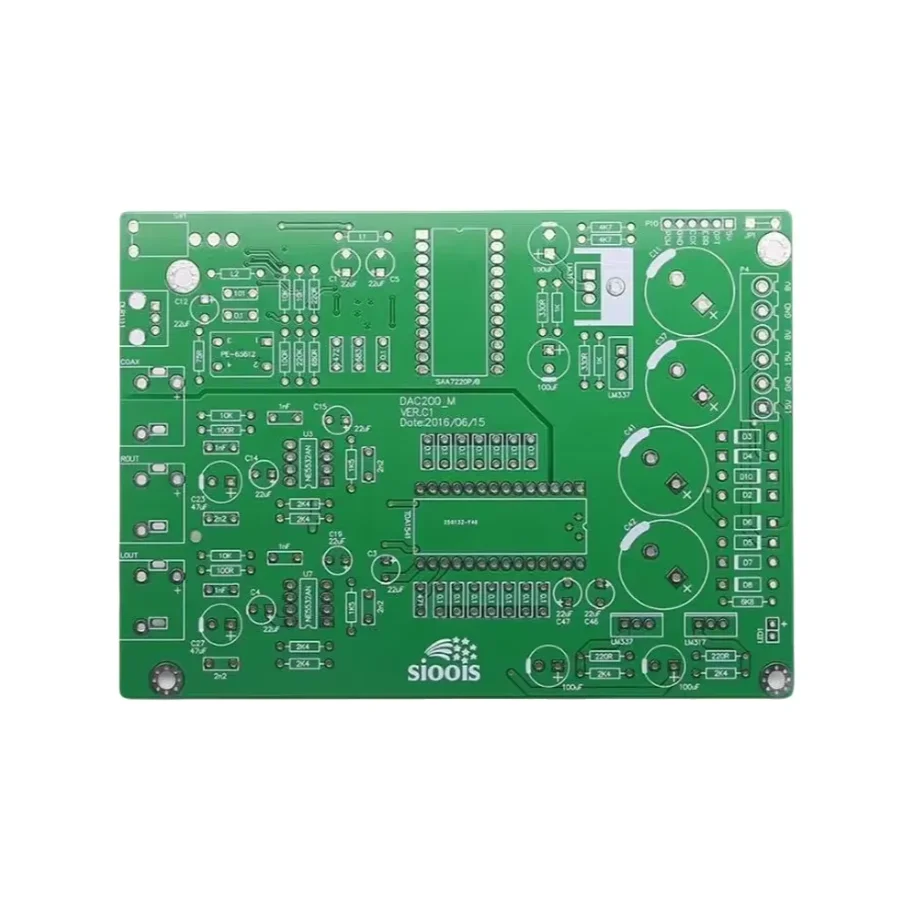 1PCS TDA1541 + SAA7220P Aduio PCB DAC Bare PCB Decode Board