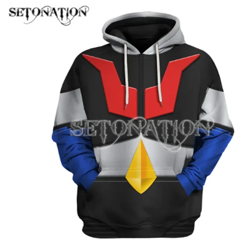 Mazinger Z Tranzor Z klasik pria/wanita baru modis Keren 3D cetak Brp can-am Hoodie/sweatshirt/celana/Tracksuit dropshipping