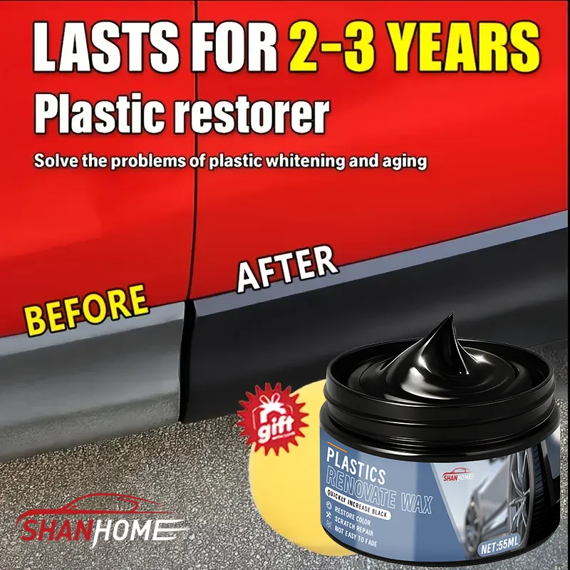 

Универсальный воск для ремонта и полировки кожи и пластика - Крем для восстановления салона автомобиля, для ухода за кожей и резиной