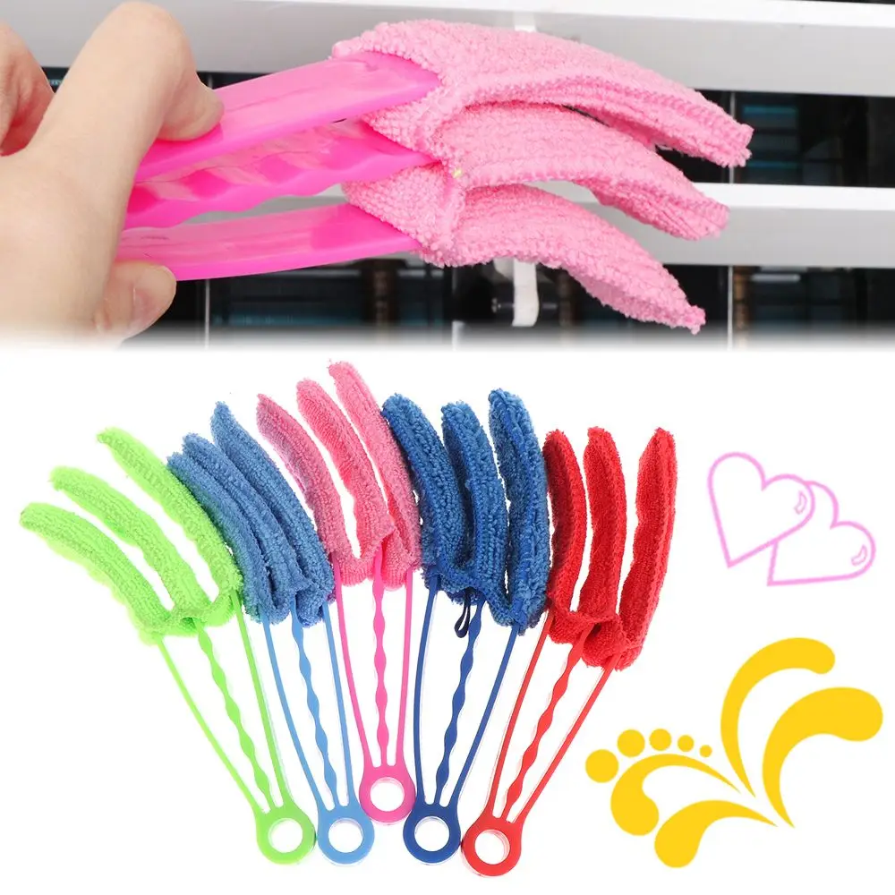 Kitchen Office Duster Washable Cleaner Brush Clip Household Venetian Window Blind Removable