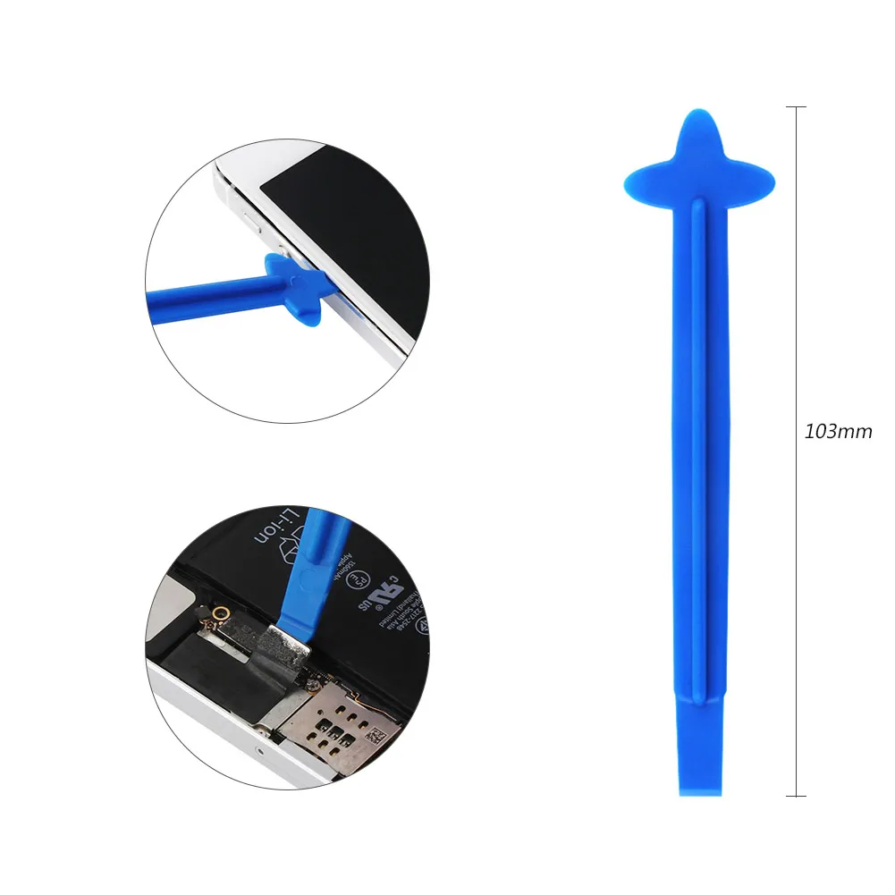 5 pz doppia testa Nylon plastica Spudger leva strumento di apertura della barra per l'elettronica telefono cellulare Laptop Console di gioco riparazione strumenti leva