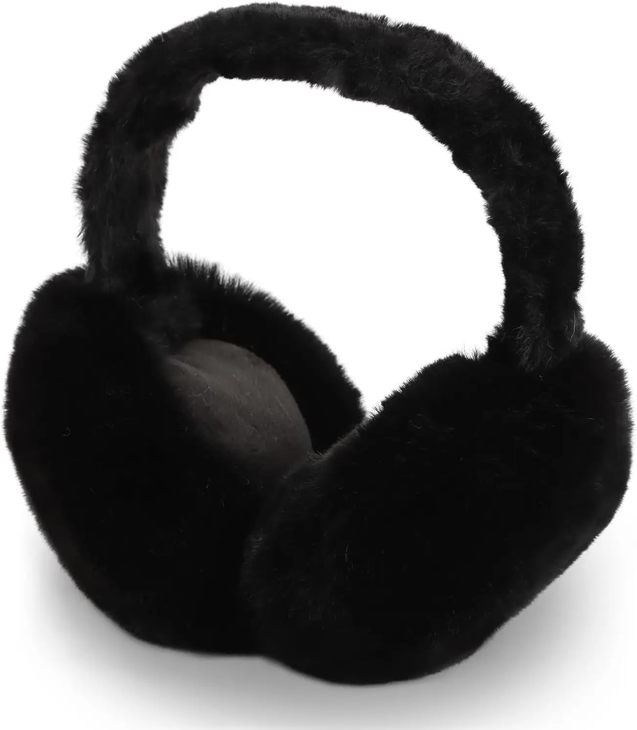 

Women's Winter Ear Muffs - Soft Faux Fur Warmers for Cold Weather Ski Commuting