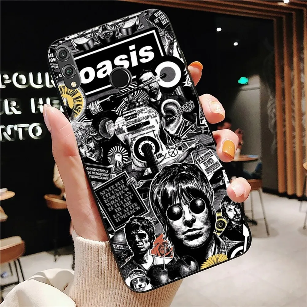 O-Oasis Band Phone Case For Huawei Honor 10 Lite 9 20 7A 9X 30 50 60 70 Pro Plus Soft Silicone Cover