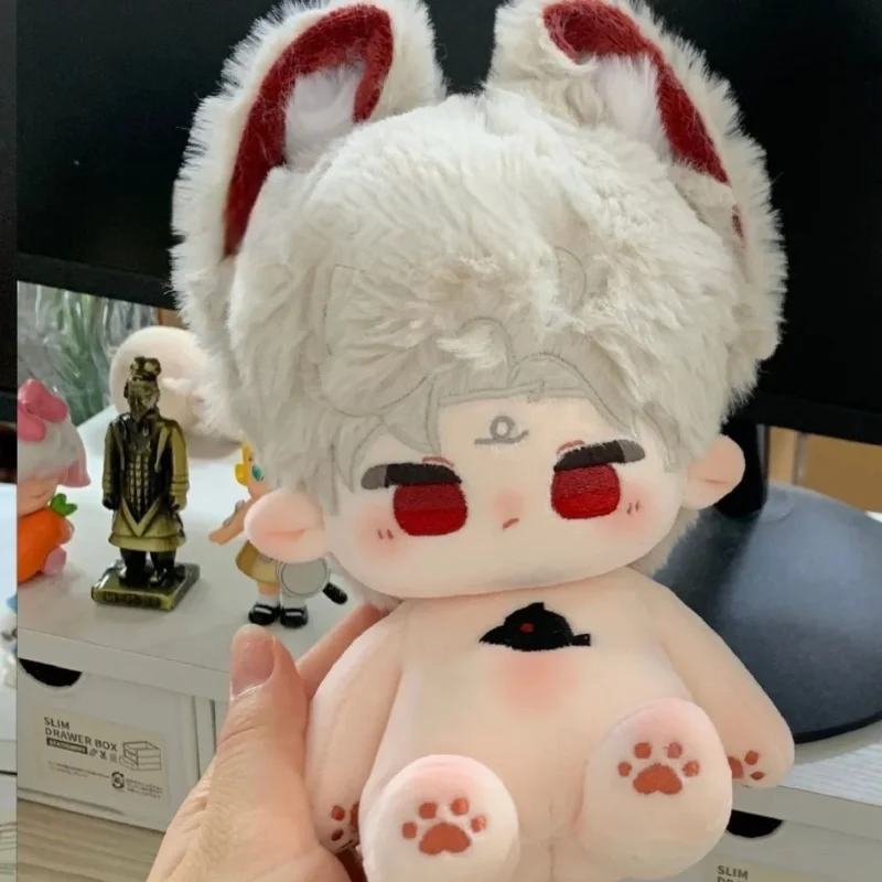 

Anime Love and Deepspace Sylus 20CM Plush Doll Ears Body Dress Up Cotton Dolls Cosplay Plushie Puppet Figure Toys Christmas Gift