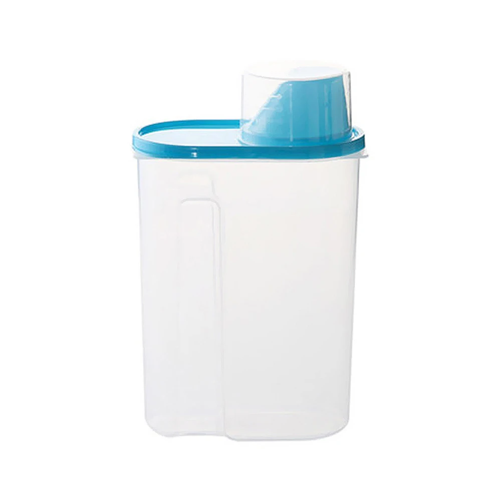 

Food Storage Containers Airtight Clear Tanks for Grains Cereal Beans Rice Nuts with Pour Spout Lids Kitchen Organizers