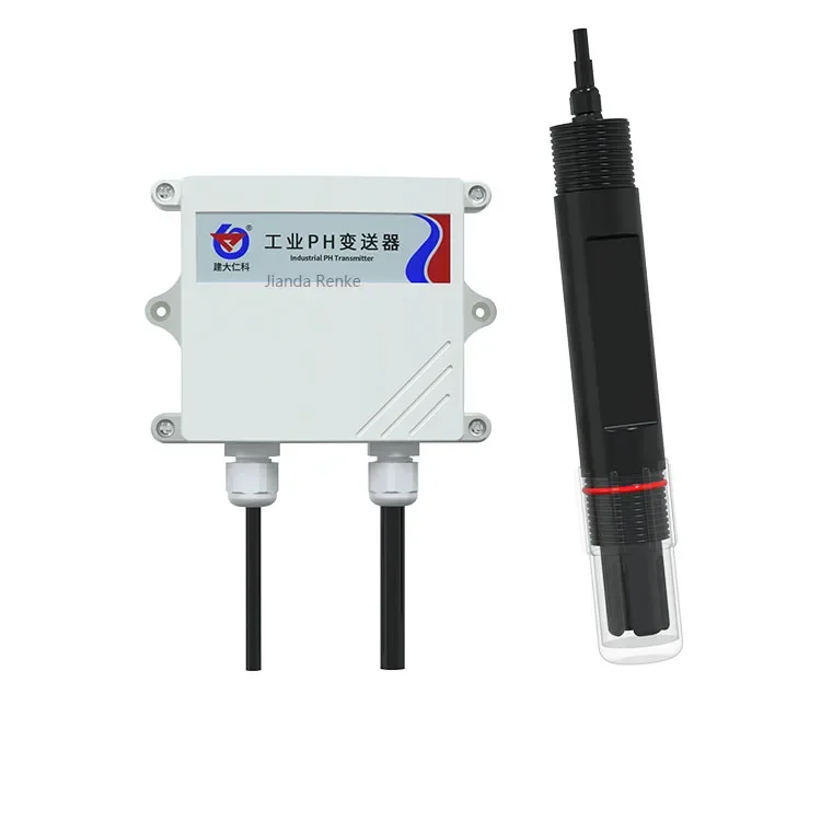 RS485 Analog Output Electronic pH Sensor Water pH Meter For Wastewater Mon itoring