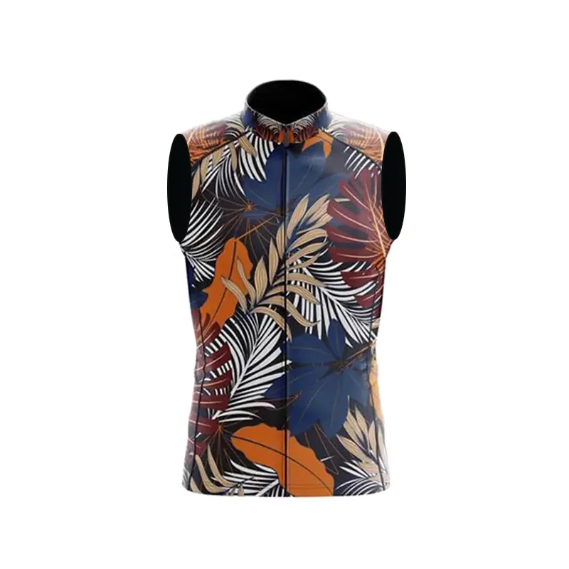 Cartoon Cycling Vest 2022 Summer Men Sleeveless Breathable Cycling Jersey MTB Bike Quick-dry Cycling Gilet Ropa Ciclismo Hombre