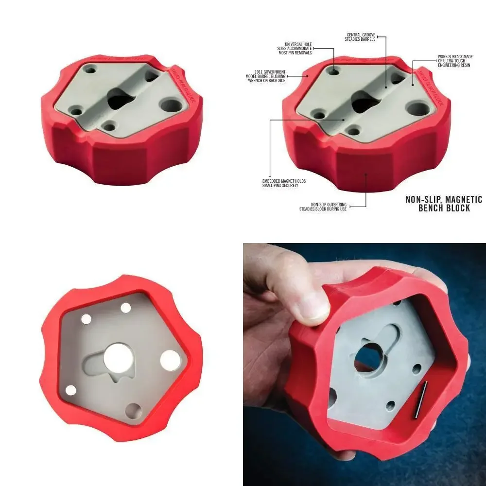 Universal Gunsmithing Bench Block 1911 Non-Slip Non-Marring Gun Reassemble Repair Tools