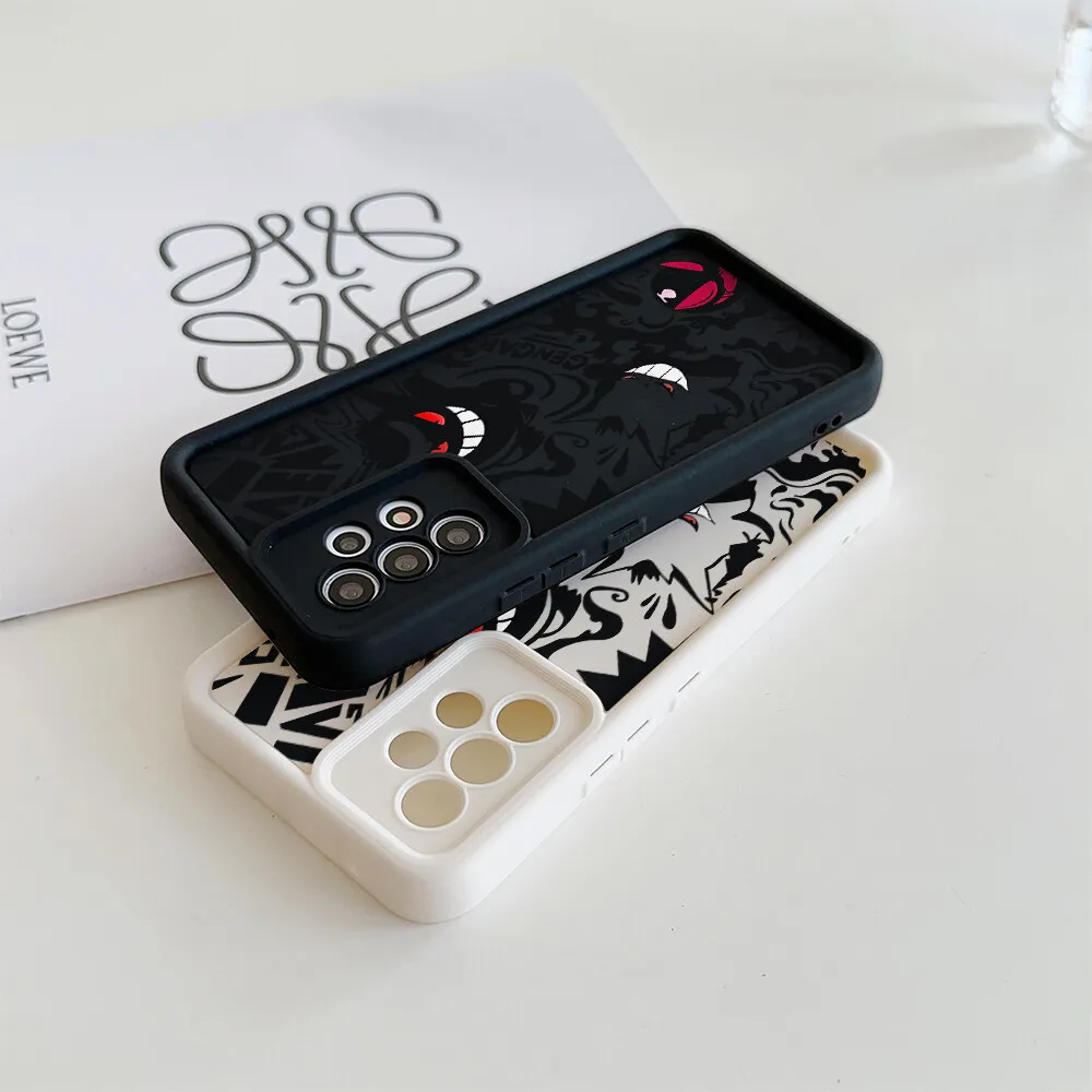 Luxury Pokemon Gengar Phone Case for Samsung Galaxy A56 A17 A15 A16 A55 A54 A26 A36 A34 A35 A14 A07 A06 A25 A24 A52 A33 5G A32 - náhled 6