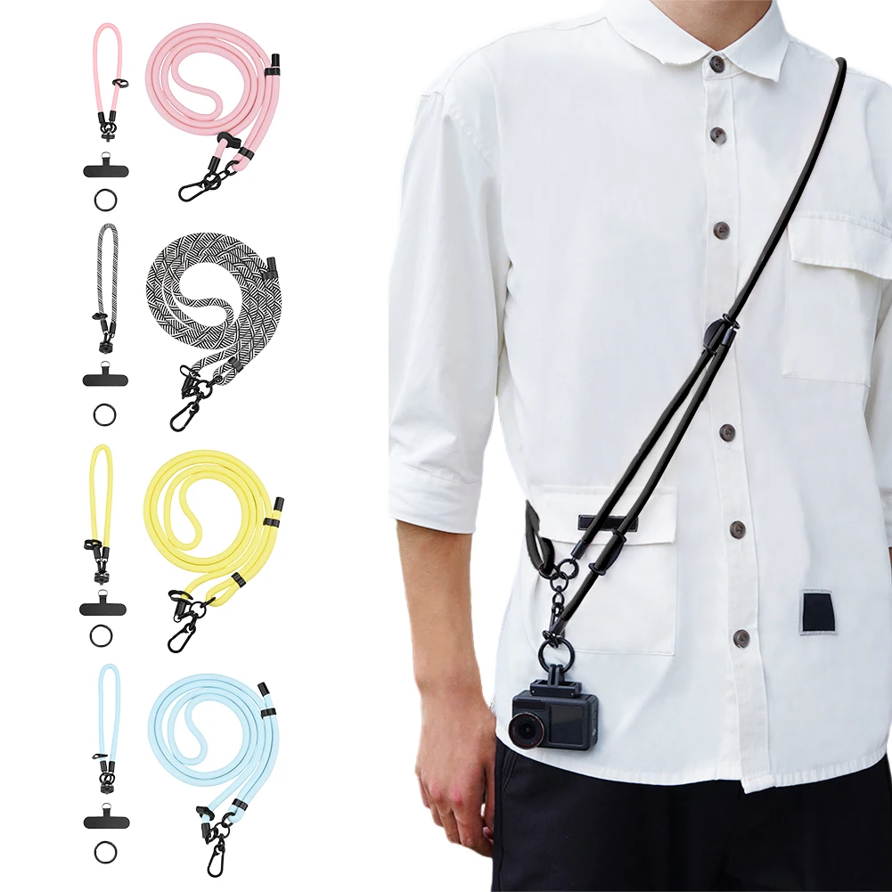 كاميرا الحركة حبل ارتداء مقاومة كاميرا السفر حمل الحبل كاميرا رياضية قابلة للفصل Crossbody الحبل ملحقات كاميرا العمل