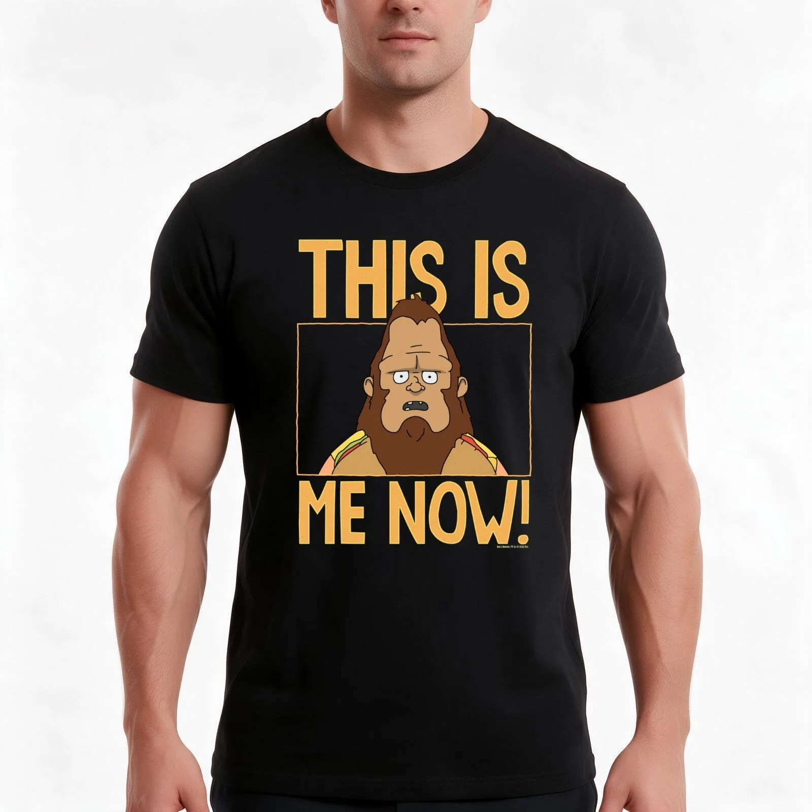 This is me now! T-Shirt, Summer Casual Cotton Tee, Oversized Streetwear Tops, Vintage Graphic Print, Loose Fit Short Sleeve