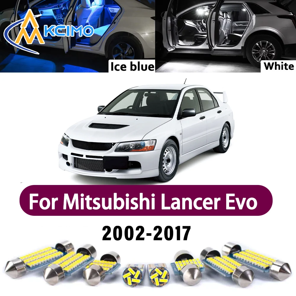 

Energy Saving & Safer LED Interior For Mitsubishi Lancer Evo Evolution 7 8 9 10 VII VIII IX X 2002-2017 Auto Lighting Accessorie