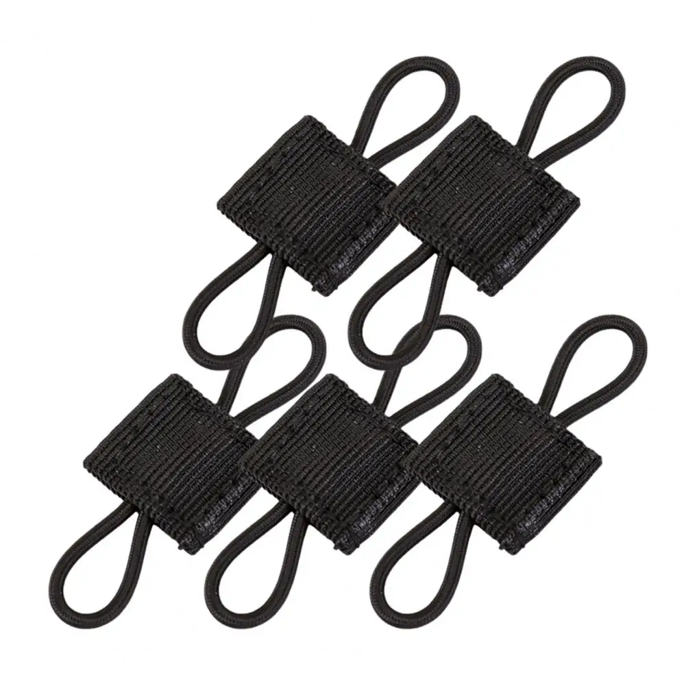 

5Pcs Binding Buckle Non slip High Elasticity Molle Design Toughness Fixed Backpack Buckle Tie Buckle Outdoor