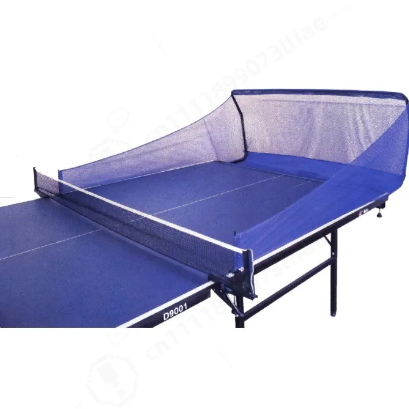 Table Tennis Collector Net Easy Carry Durable Pickup Accessory Blue Ball Storage Net for Club and Home Practice