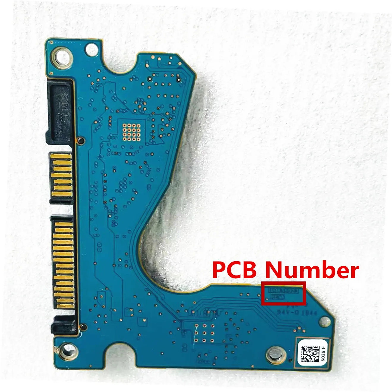 Seagate HDD PCB   Logic Board / 100835923 REVA / 6036 D