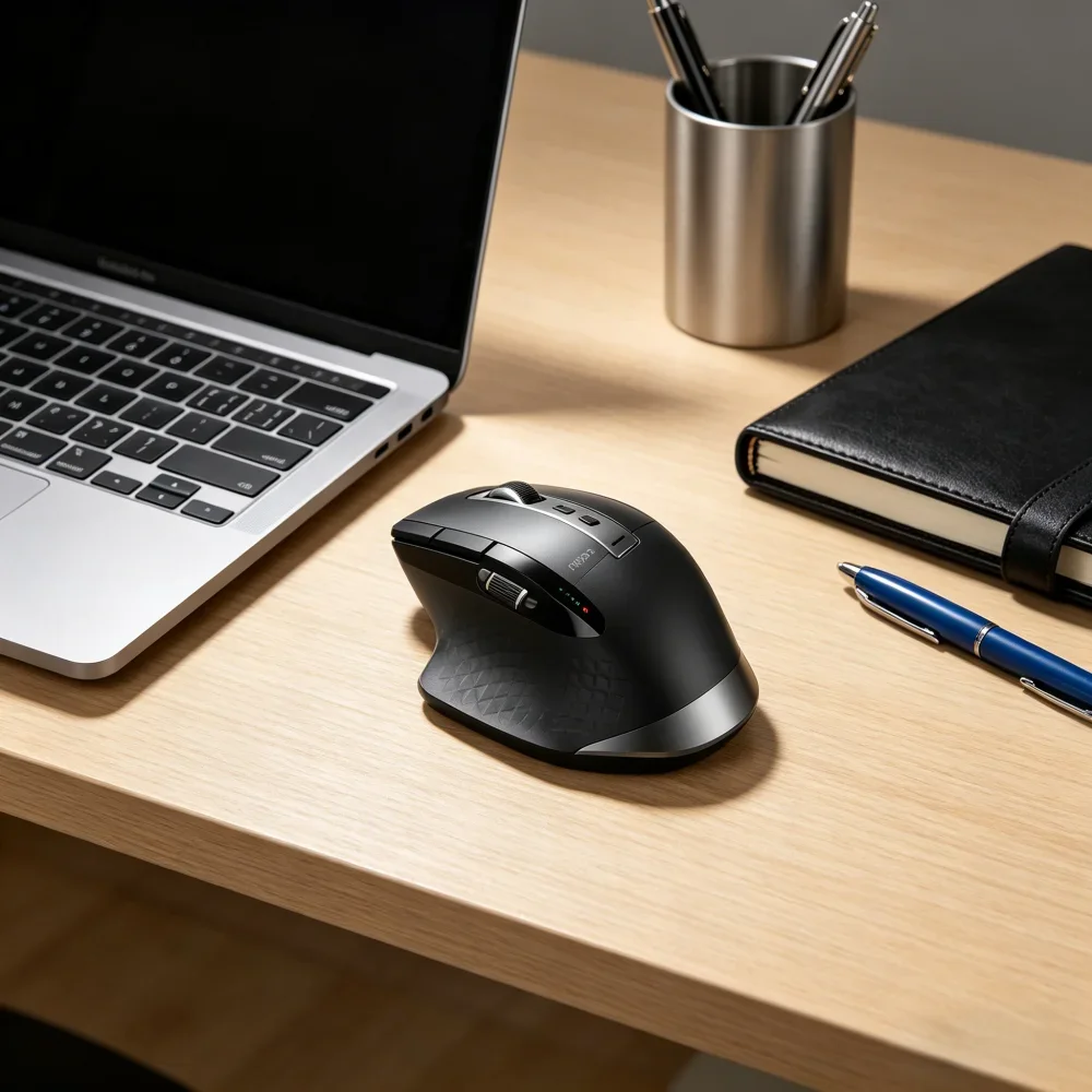 

RAPOO MT750 Wireless Bluetooth Mouse Rechargeable Laser Multi-mode Business Gaming Office Large Hand Ergonomic Mouse