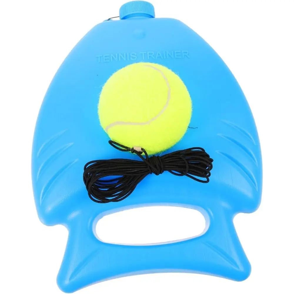 1 Set Self-pracitce Tennis Training Base Individual Plastic Solo Tennis Rebound Durable Non Slip Tennis Trainer Equipment