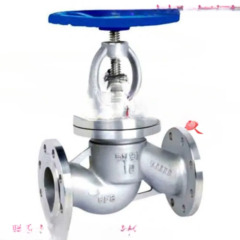 J41w/Y-16P 304 Stainless Steel Flange Stop Valve Corrosion-Resistant Steam Pipe Manual Stop Valve DN15-200