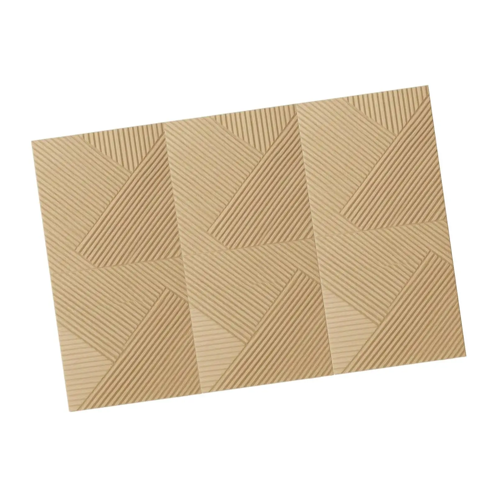 6Pcs Large Acoustic Panels Soundproof Panels Decorative Fire Resistant 23.6x23.6 inch Padding Wall Panel for Studio Recording
